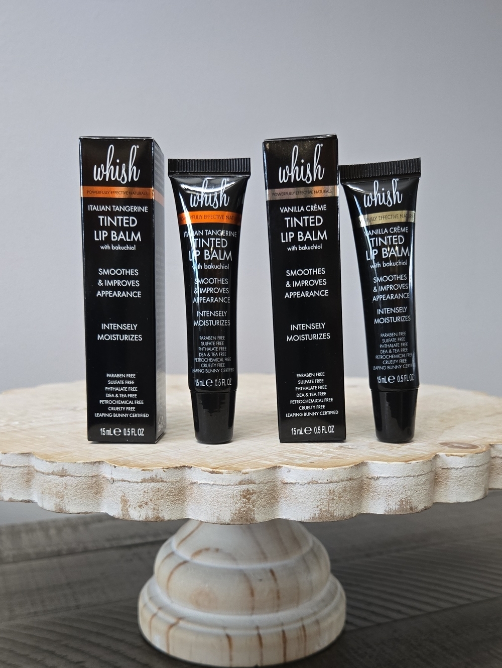 whish Black Tinted Lip Balm Duo